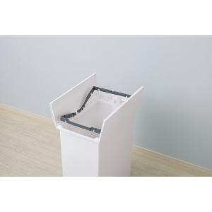 リス 棚下で使えるペダルダストボックス20L ...の詳細画像4