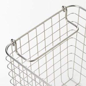 無印良品 ステンレスワイヤーバスケット1 約幅...の詳細画像3