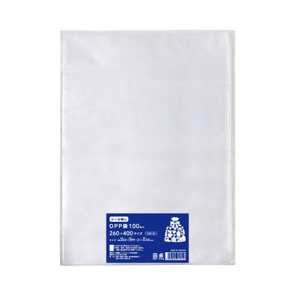 伊藤忠リーテイルリンク OPP袋 260×400サイズ 100枚入 OBS-32 1袋(100枚入)