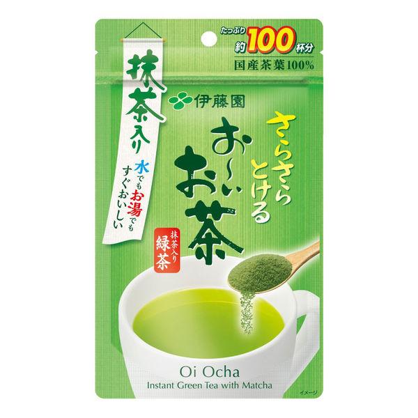 伊藤園 おーいお茶抹茶入りさらさら緑茶 80g 64176 1袋(80g)