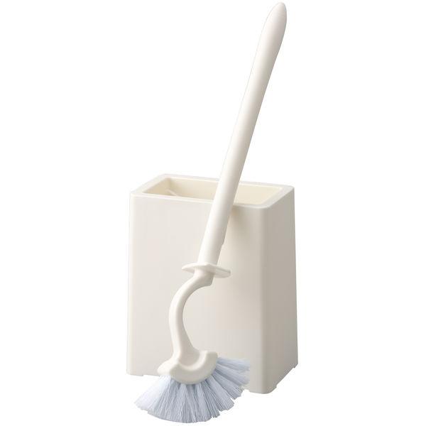 山崎産業 スリムトイレブラシケース付き 4903180135059 1個