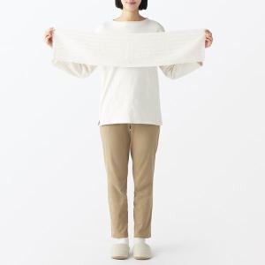 無印良品 シルク混パイルボディタオル 約18x...の詳細画像3