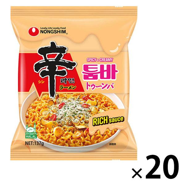 辛ラーメン トゥーンバ 袋麺 農心ジャパン 1セット（１個×20）韓国 インスタント麺