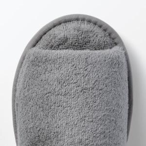 無印良品 洗える綿パイルスリッパ 前あき M ...の詳細画像3
