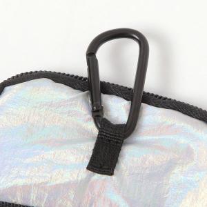 カラビナ付き折り畳み傘ケース[メタリック] オ...の詳細画像5