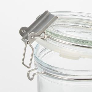 無印良品 ソーダガラス密封ビン 約750ml ...の詳細画像4