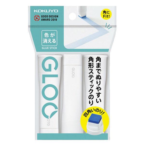 コクヨ スティックのり GLOO（グルー） 色が消えるタイプ S 1パック（3本入） タ-G311N...
