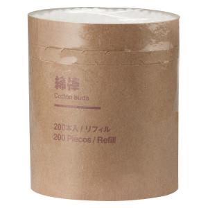 無印良品 綿棒リフィル 200本入 リフィル ...の詳細画像1