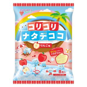 【ワゴンセール】ゼリー 個包装 お配り菓子 コリコリナタデココ　りんご味 1個