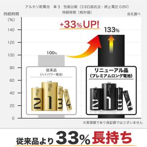 アスクル 単二電池 プレミアムロング電池 単二...の詳細画像2