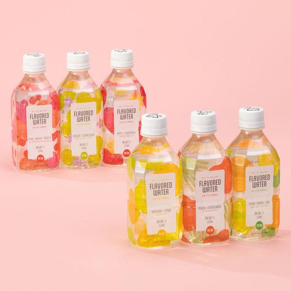 フレーバーウォーター 無糖  おもてなしの香る水 350ml アソートセット（6本：各種1本×6） ...