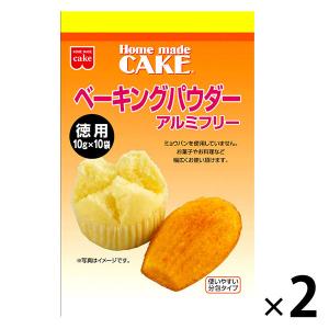 共立食品 徳用ベーキングパウダー アルミフリー 徳用 10g×10袋入 2個 製菓材料 お菓子作り 手作り｜LOHACO by アスクル