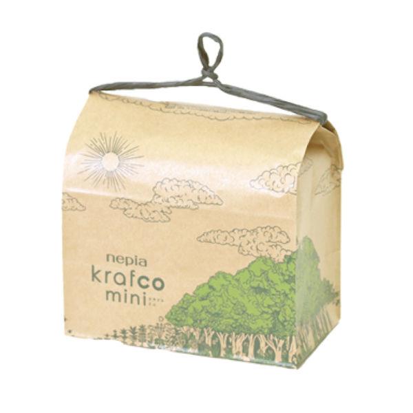 ロハコ展 ティッシュペーパー 400組（800枚）nepia krafco mini（クラフコミニ）...