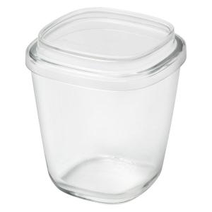 無印良品 蓋をしたままレンジで使える 耐熱ガラス容器 小鉢型 大 約４８０ｍＬ 良品計画