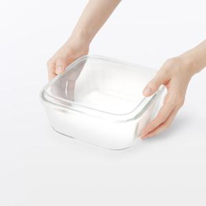 無印良品 蓋をしたままレンジで使える 耐熱ガラ...の詳細画像1