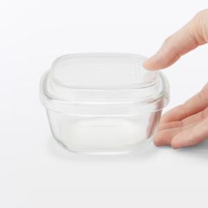 無印良品 蓋をしたままレンジで使える 耐熱ガラ...の詳細画像1