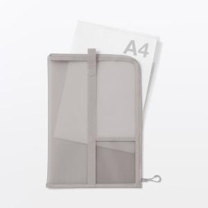 無印良品 ナイロンメッシュ 縦型書類ケース 仕...の詳細画像2