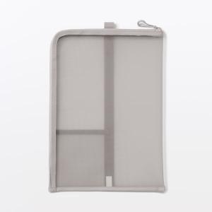 無印良品 ナイロンメッシュ 縦型書類ケース 仕...の詳細画像3