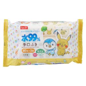 モンポケ 水99%手口ふき 1セット(1パック(...の商品画像