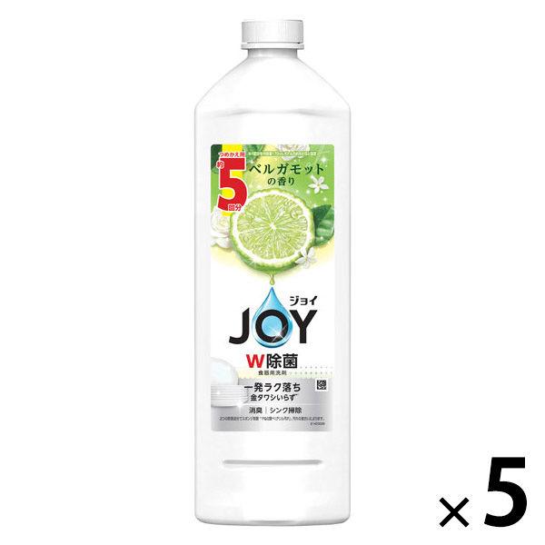(数量限定)ジョイ JOY W除菌 食器用洗剤 ベルガモットの香り 詰め替え 特大 670mL 1セ...