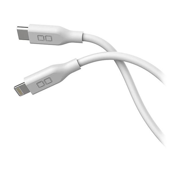 CIO シリコンケーブル CtoL 2m ホワイト CIO-SL30000-CL2-WH 1本