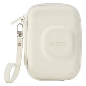 【アウトレット】富士フイルム instax mini LiPlay カメラケース ホワイト INS C CASE W 1個