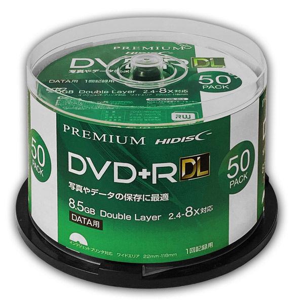 磁気研究所 データ用 DVD+R DL 8.5GB/片面二層 スピンドルケース50枚 HDVD+R8...