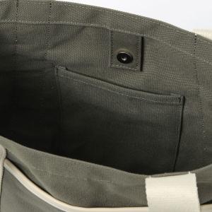 キャンバストートBAG カーキ studio ...の詳細画像4