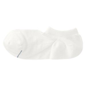 無印良品 レディース 婦人 足なり直角 さらっと綿 スニーカーイン ２３〜２５ｃｍ 白 良品計画