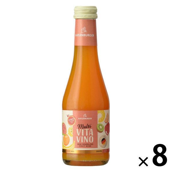 ドイツ ドクターディムース マルチヴィタヴィーノ 甘口 フルーツワイン 200ml 1セット（8本）...