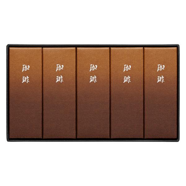 〈とらや〉小形羊羹珈琲５本入 １箱 三越伊勢丹 サマーギフト お中元 和菓子 父の日