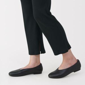 無印良品 レディース 婦人 なめらかリブストレ...の詳細画像1