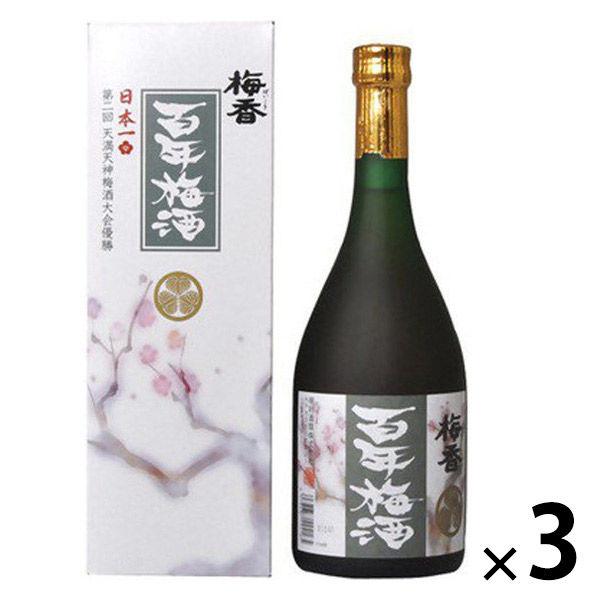 明利酒類　明利　梅香　百年梅酒　720ml　1セット（3本）