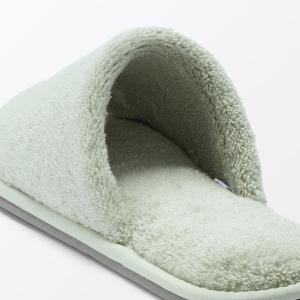 無印良品 洗える綿パイルスリッパ 前あき L ...の詳細画像2