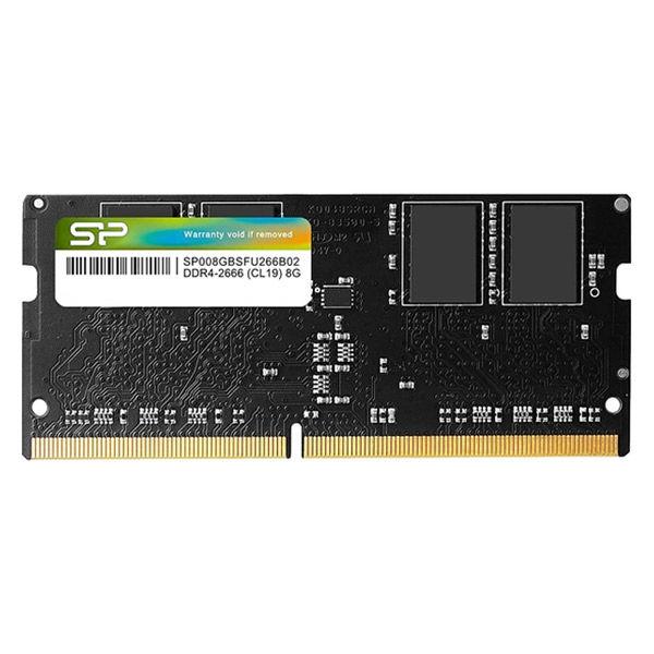 増設メモリ DDR4 2666 8GB SODIMM シリコンパワー ノートPC用 PC4-2130...
