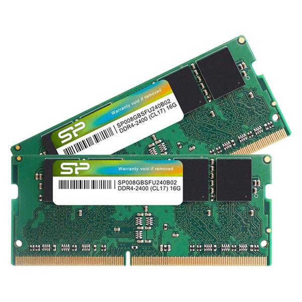 増設メモリ 8GB×2 DDR4 2400 シリコンパワー ノートPC用  PC4-19200 SO...