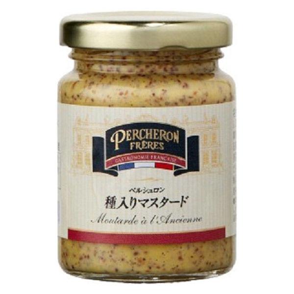 【アウトレット】アルカン ペルシュロン　種入りマスタード　90g瓶 1セット(12個入)