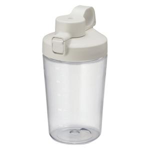 無印良品 広口で洗いやすい　目盛り付き　ワンタッチボトル 白　約５００ｍＬ 良品計画