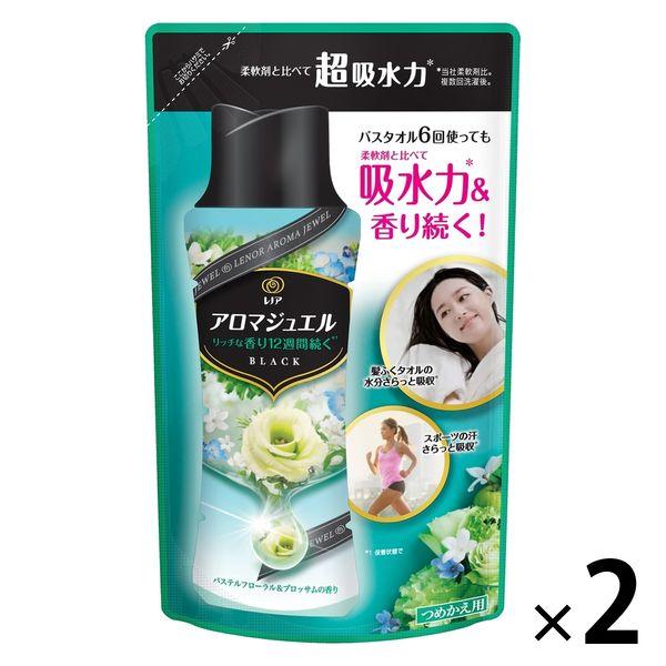 レノアハピネス アロマジュエル パステルフローラル＆ブロッサム 詰め替え 365mL 1セット（2個...