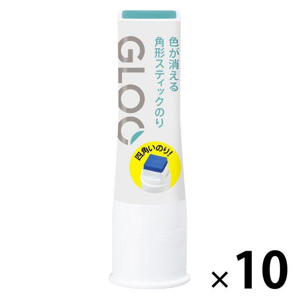 コクヨ スティックのり GLOO（グルー） 色が消えるタイプ M 約22g 10本 タ-G312N