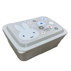 スケーター 抗菌 パッキン一体型 お弁当箱 保存容器 600ml ミッフィー モノトーン 食洗機対応 1個