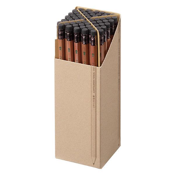 三菱鉛筆(uni) 鉛筆 K8852HB60PAS 2箱（60本入×2）