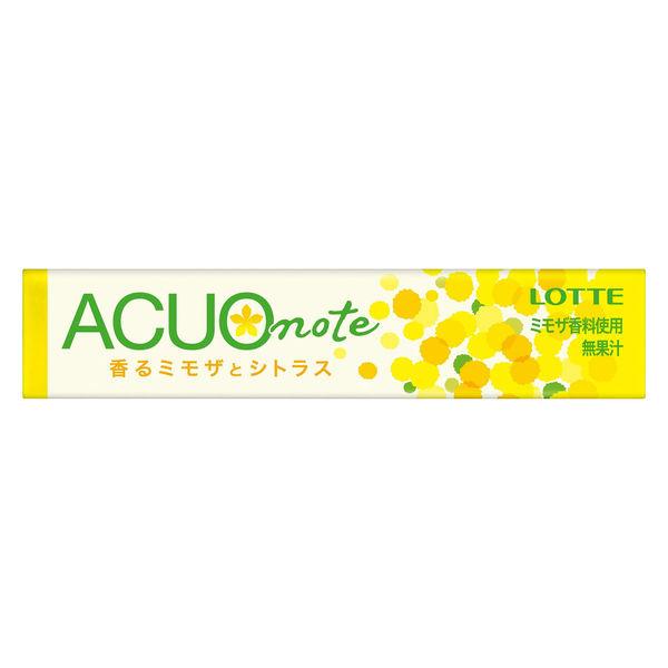 【アウトレット】ロッテ ＡＣＵＯ　ｎｏｔｅ＜香るミモザとシトラス＞ 1セット（20個入）