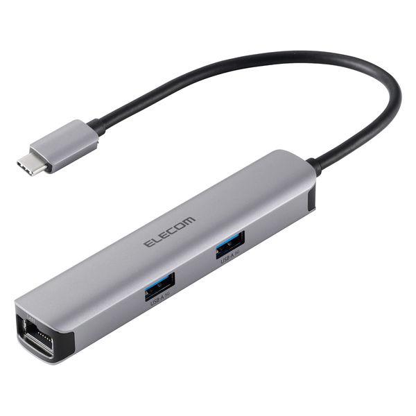 ドッキングステーション タイプC ハブ 5in1 HDMI LAN USBーA DSTー052BPS...