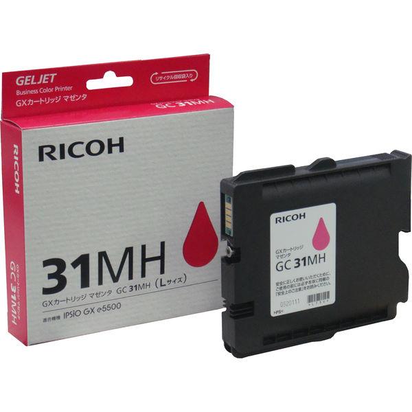 リコー（RICOH） 純正インクカートリッジ GC31MH マゼンタ 大容量 515749 1個