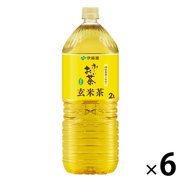 伊藤園 おーいお茶 玄米茶 2L 1箱（6本入） お茶 緑茶 ペットボトル 大容量