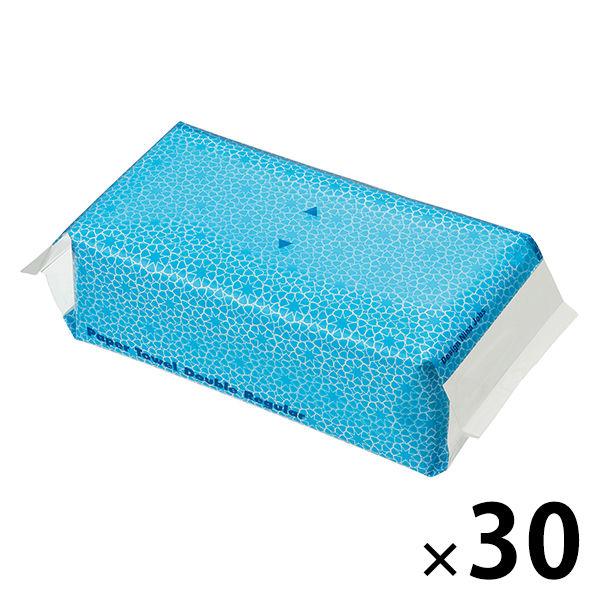 ペーパータオル 中判・ダブル パルプ+紙パックリサイクル（FSC認証紙） 1セット（200組入×30...