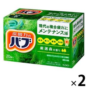 バブ 森の香り  20錠入×2箱　花王 (透明タイプ)