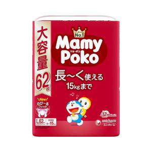 マミーポコ おむつ パンツ L（9〜15kg） ジャンボパック 1パック（62枚入） ドラえもん ユニ・チャーム