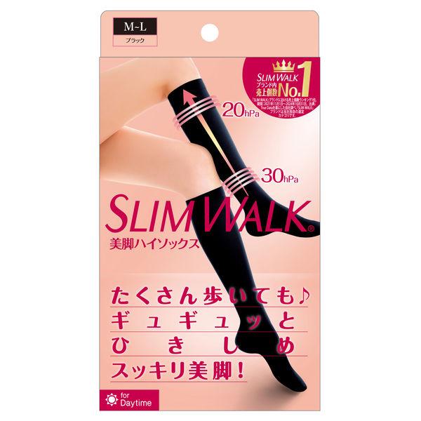 SLIMWALK（スリムウォーク） 美脚ハイソックス MLサイズ ピップ